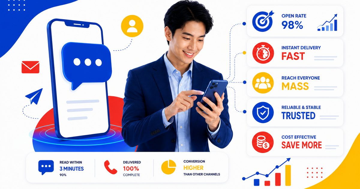 ทำไมธุรกิจยังควรใช้ SMS ในการสื่อสารกับลูกค้า?